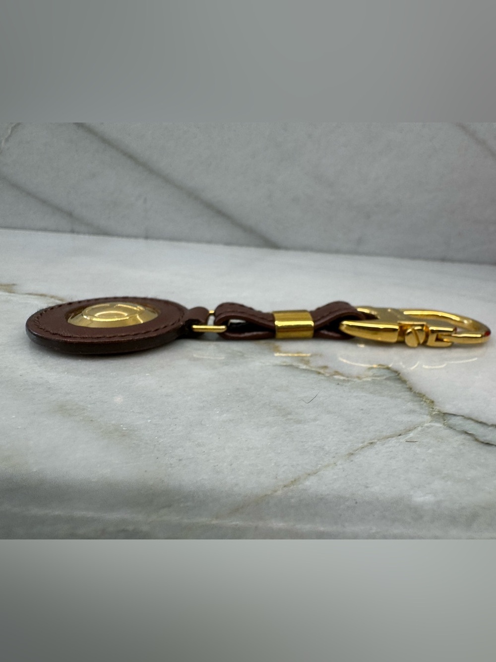 Gucci Vintage GG Key Ring Bag Charm - Picture 5 of 8